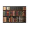 88289-136.jpg Antique Books in a Library Framed Canvas