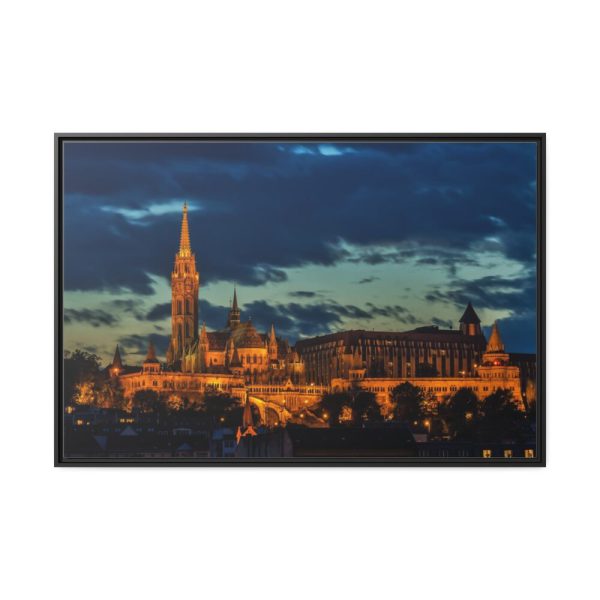 88289-146.jpg St. Matthew's Church Budapest Framed Canvas