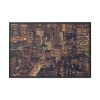 New York City Skyline at Night Framed Canvas