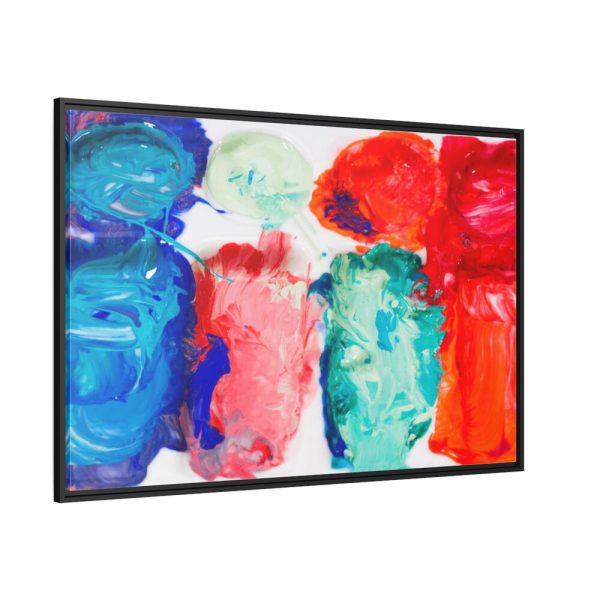 88289-175.jpg Colorful Wells Framed Canvas