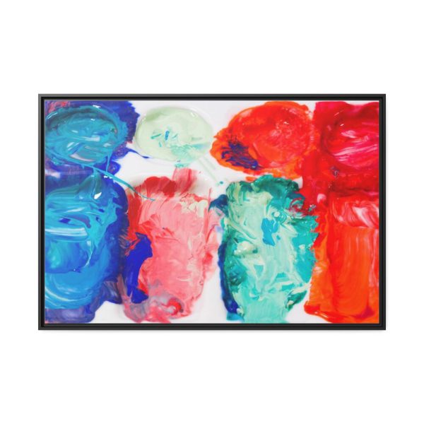 88289-176.jpg Colorful Wells Framed Canvas