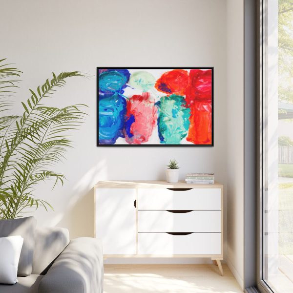 88289-178.jpg Colorful Wells Framed Canvas