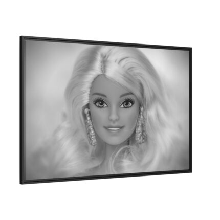 Barbie Framed Canvas
