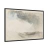 88289-210.jpg Clouds, Rain and Waves With Washes of Grey and Blue Framed Canvas