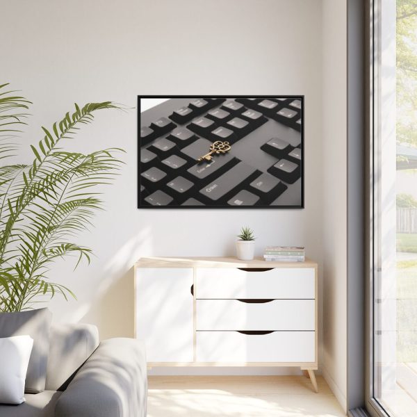 88289-223.jpg Key to Success Framed Canvas