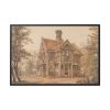 88289-231.jpg A Lodge at Cassiobury by William Henry Hunt Framed Canvas