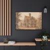 88289-234.jpg A Lodge at Cassiobury by William Henry Hunt Framed Canvas