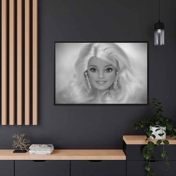 88289-24.jpg Barbie Framed Canvas