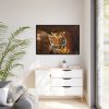 88289-243.jpg Tiger Roaring Framed Canvas