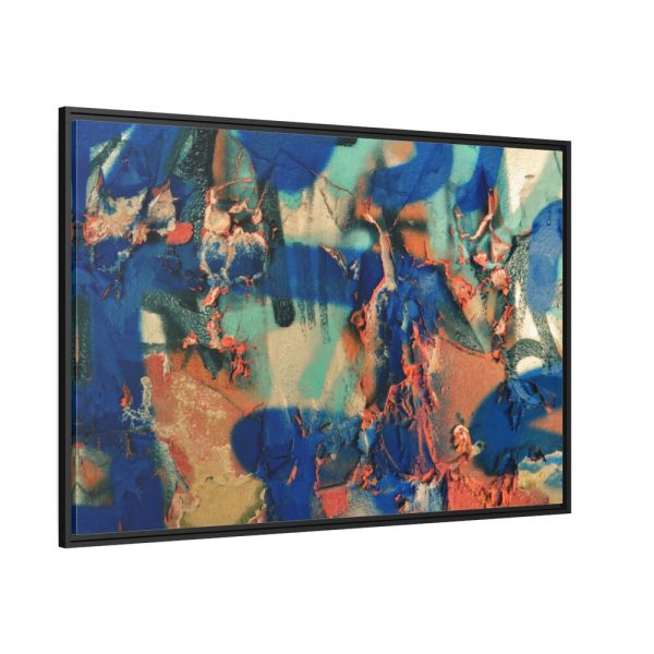 88289-250.jpg Colorful Textured Wall Framed Canvas