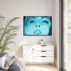 88289-273.jpg Blue Womans Face Framed Canvas