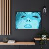 88289-274.jpg Blue Womans Face Framed Canvas