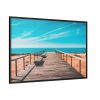 88289-280.jpg Boardwalk And Sky Framed Canvas