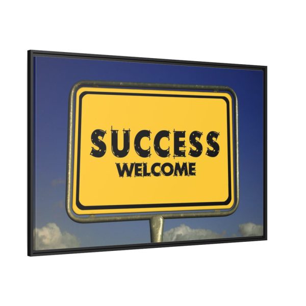 88289-30.jpg Success Welcome Invitation Framed Canvas