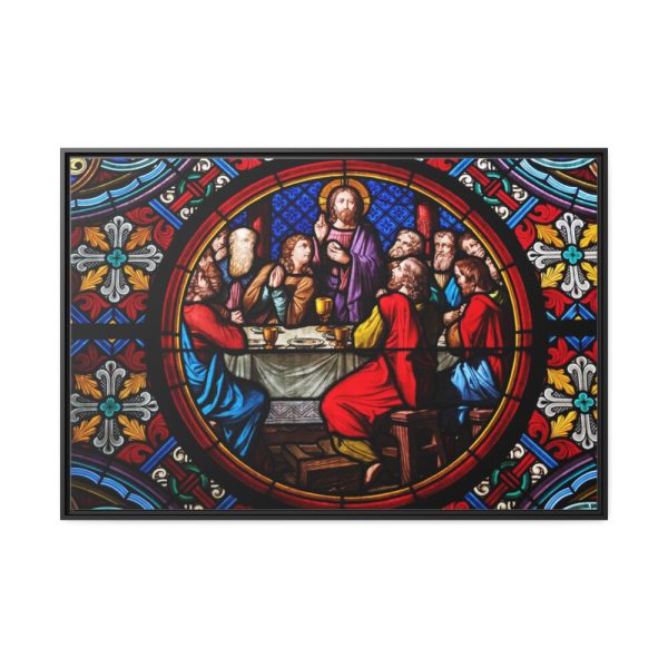 88289-301.jpg Last Supper Basel Basel Cathedral Framed Canvas