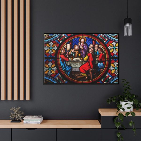 88289-304.jpg Last Supper Basel Basel Cathedral Framed Canvas