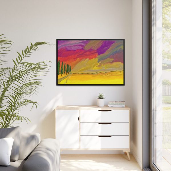 88289-318.jpg Fantasy Color Painting Framed Canvas