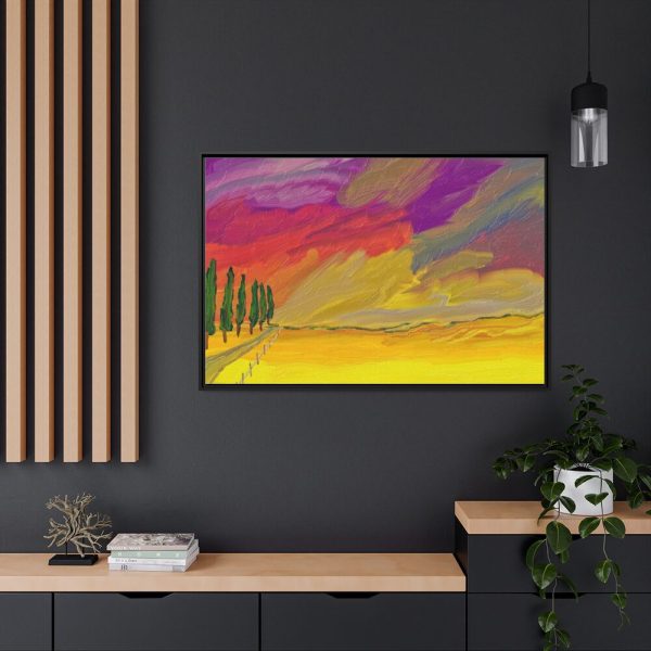 88289-319.jpg Fantasy Color Painting Framed Canvas
