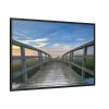 88289-320.jpg Crossing the Bridge Framed Canvas