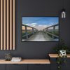 88289-324.jpg Crossing the Bridge Framed Canvas
