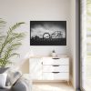 88289-328.jpg Amusement Park in Black and White Framed Canvas