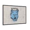 88289-345.jpg Graffiti Fox Framed Canvas