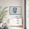 88289-348.jpg Graffiti Fox Framed Canvas