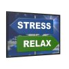 88289-35.jpg Stress Relax Voltage Framed Canvas