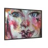 88289-350.jpg Face Painting Abstract Graffiti Framed Canvas