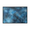 88289-355.jpg Аrt Painting Blue Blob Framed Canvas