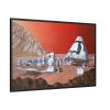 88289-365.jpg Mars Mission Illustrated by Les Bossinas Framed Canvas