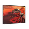 88289-375.jpg Humans on Mars Illustrated by Pat Rawlings Framed Canvas