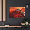 88289-379.jpg Humans on Mars Illustrated by Pat Rawlings Framed Canvas