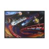 88289-381.jpg Roller Coaster in Space Framed Canvas