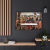 88289-394.jpg Marziale Christus in Emmaus Anagoria Framed Canvas