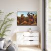 The Hunted Slaves by Richard Ansdell Framed Canvas