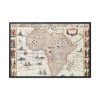 88289-421.jpg Africæ nova descriptio by Willem Janszoon Blaeu Framed Canvas