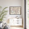 88289-423.jpg Africæ nova descriptio by Willem Janszoon Blaeu Framed Canvas