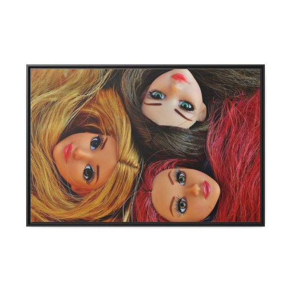 88289-426.jpg Barbie Doll Friendship Framed Canvas