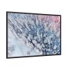 88289-435.jpg Winter Frozen Fir Tree Aerial View Framed Canvas