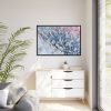 88289-438.jpg Winter Frozen Fir Tree Aerial View Framed Canvas