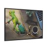 88289-45.jpg Office Work vs Holiday Recovery Framed Canvas
