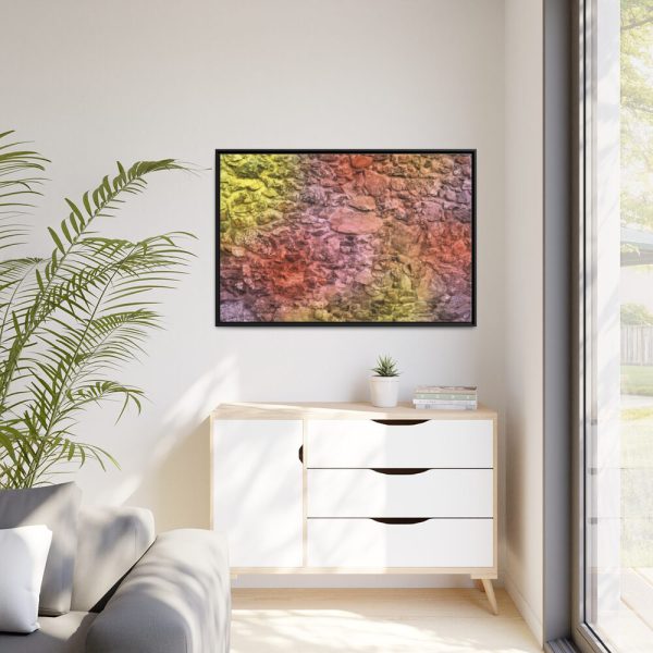 88289-458.jpg Stones and Paint Framed Canvas