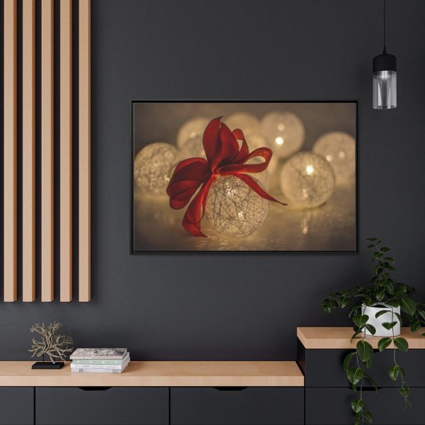 88289-474.jpg Christmas Ball Framed Canvas