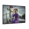 88289-475.jpg Asian Hat Dress Framed Canvas