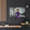 88289-479.jpg Asian Hat Dress Framed Canvas