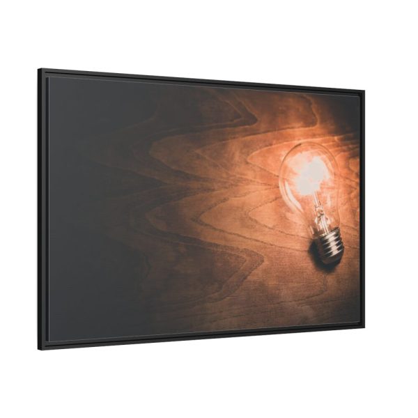 88289-480.jpg Lightbulb Framed Canvas