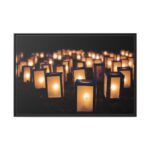 Candle Decoration Framed Canvas - Image 2