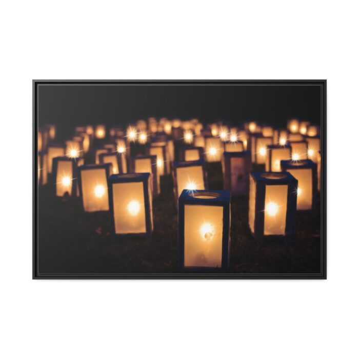 Candle Decoration Framed Canvas - Image 2
