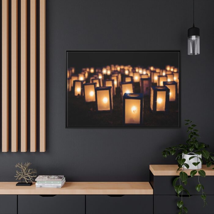 Candle Decoration Framed Canvas - Image 5
